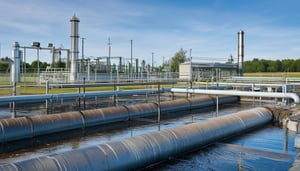 image of a waste water plant