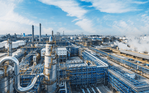 Oil refineries and chemical plants1